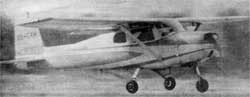Tidningen beskrev Cessna 150 som "ett vackert plan".
